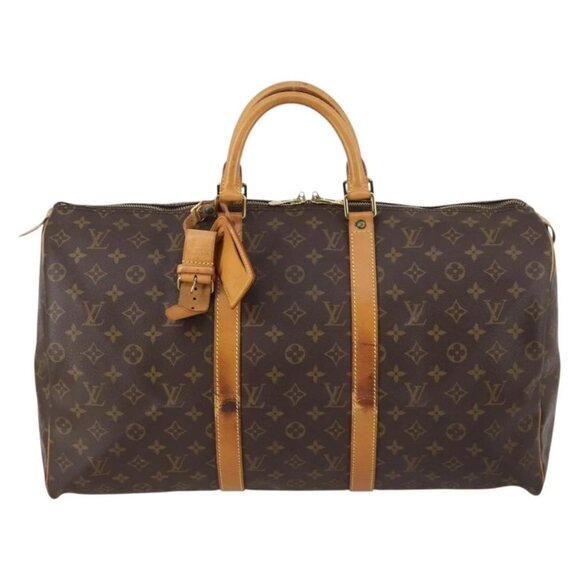 LOUIS VUITTON Monogram Keepall 50 Boston Bag - Picture 11 of 16